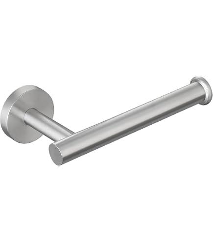 Anneau Porte-serviettes WZRUA - Nickel Brossé, Acier Inox 304, Antirouille - Pour Salle De Bain, Design Moderne
