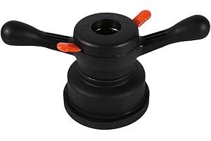 KEENSO Herramienta de cambio de neumáticos para equilibrador de rueda herramienta de equilibrio neumático equilibrador de rueda de liberación rápida, tuerca de oreja y cubo de ventosa (hilo de diámetro de 40