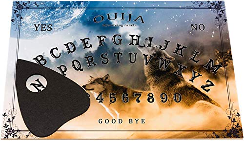 Wiccan Star Hexenbrett Ouija Spirit Board mit detaillierter Anleitung. Gläserrücken wahrsagerbrett traditionelles