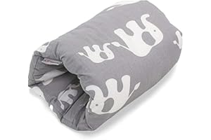 HOBEA-Germany Mini Almohada de Lactancia pequeña Almohada de Lactancia de Viaje en Diferentes diseños (Familia de Elefantes)