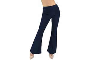 JOPHY & CO. Jophy & Co - Pantalón Cabana para mujer - Made in Italy - Ligero, cómodo y de piernas anchas - Estilo mono elastizado de tela - Modelo n. 6038