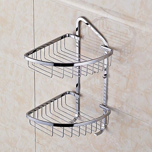 GYMNLJY Home double basket pie rack with hooks