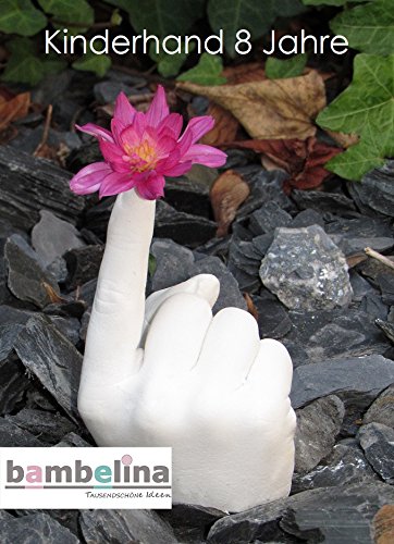 Bambehina Handabdruck-Set für Baby- und Kinderhände oder Fuß – im praktischen Abformeimer - 4