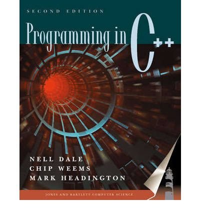 [Programming in C++]Programming in C++ BY Dale, Nell B.(Author)Paperback