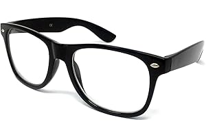 WS UK Kids Clear Lens Glasses with UV400 Protection - Unisex