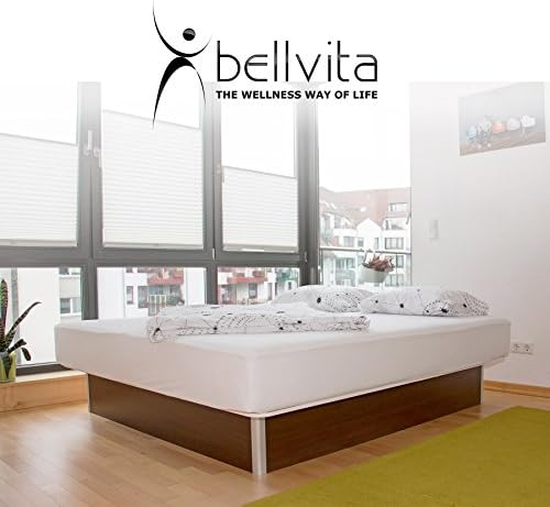 SPECIAL OFFER bellvita Waterbed including delivery with FREE selectable size, color and stabilization, wenge,140 cm x 200 cm