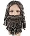 Produktbild THEHAIRDROBE Grau Old Wizard bibical Perücken und Bart Set Kostüm Perücke mit Spaß abnehmbaren HM-108