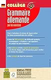 Image de Bordas langues : Grammaire allemande par les exercices, collège
