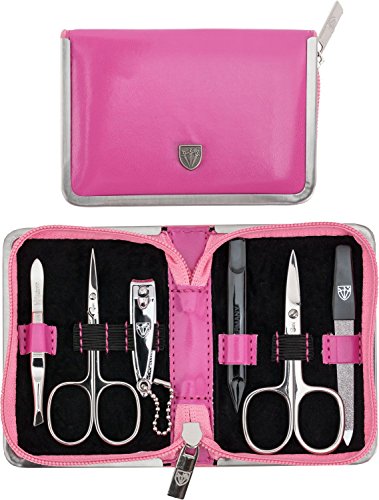 Drei Schwerter | Exklusives 6-teiliges Maniküre – Pediküre – Nagelpflege-Set / Etui | Qualität – Made in Solingen | VERSCHIEDENE DESIGNS (001290) - 2