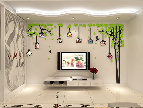 Preisvergleich Produktbild Alicemall 3D Wandaufkleber Stereo Wandaufkleber Abnehmbare Wohnzimmer Schlafzimmer Kinderzimmer Sofa Hintergrund Wandtattoo Möbel