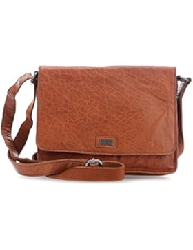 Spikes & Sparrow Bronco Schultertasche braun