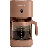 CREATE / THERA DRIP/Drip Coffee Maker with Keep Warm Mocha Function/Drip System, 1.5 Liter, Glass Carafe, 12 Cups, 900W