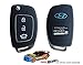 Carkey Hyundai Flip Key Replacement Shell For Hyundai I20, Verna, Xcent, Igen , Sportz, Magna(New Model) RS.399.00