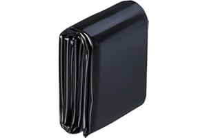 Sightday Teichfolie 2x2M,Schwarz Vorgeformte Hochleistungsfolie,0.2MM Stärke Kleine Teichplane,Kann Deutlich Gesehen Werden Teichfolie Restposten,Für Wasser Garten Brunnen,Koi Fische