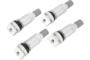 DAZZLEEX Set di quattro valvole TPMS per veicoli BMW, soluzione di ricambio ideale per modelli serie 2 e 3