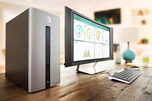 HP Pavilion (560-p165ng) Desktop PC (Intel Core i5-7400, 8 GB RAM, 1 TB HDD, 128 GB SSD, NVIDIA GeForce GTX 1060, DVD-Writer, Windows 10 Home 64) silber - 18