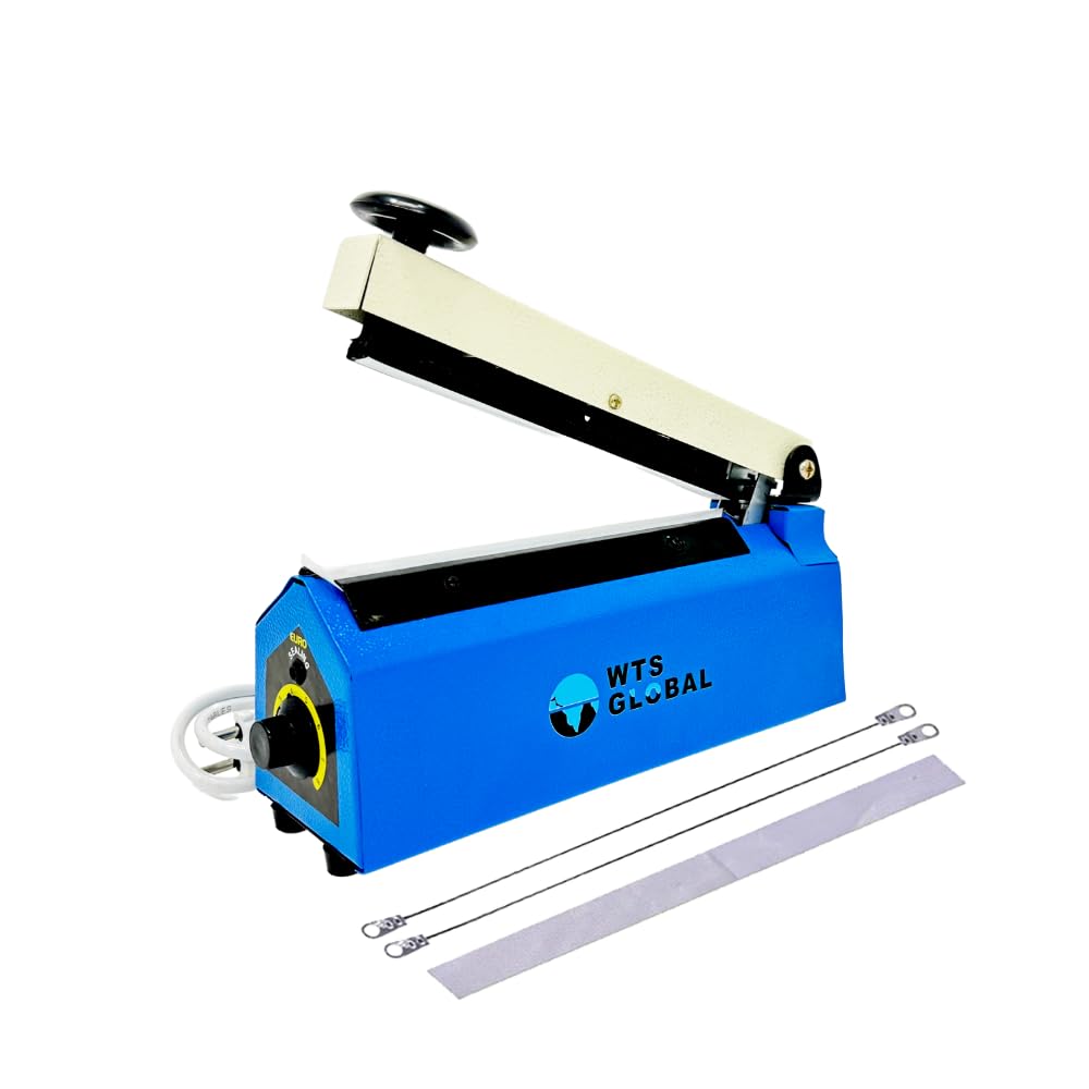 WTS GLOBAL 8-Inch Heat Sealing Machine: The Ultimate Professional Pouch Sealer for Snacks & Packaging