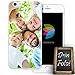 Price comparison product image dessana Individual Own Picture Transparent Protective Case Phone Cover for Apple iPhone 6/6S Plus