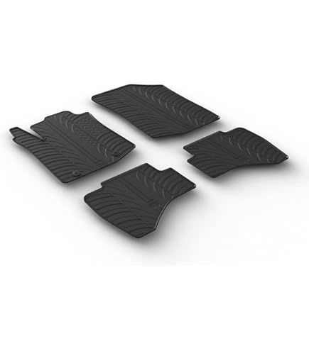 MatsMore Alfombrilla De Conductor Velours Premium De 1 Pieza