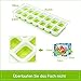 Produktbild Lucy Deer Kat 28Er Pack Eiswürfelformen TOPELEK2 Stück Eiswürfelform Silikon Eiswuerfel Form Eiswuerfelbehaelter Mit Deckel Ice Tray Ice Cube 14-Fach, Kühl Aufbewahren, LFGB Zertifiziert.