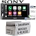 Produktbild Mercedes A-Klasse W169 Audio 20 - Autoradio Radio Sony XAV-AX1000-2DIN Bluetooth | Apple CarPlay | USB - Einbauzubehör - Einbause