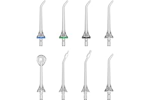 AUIEI Water Flosser Jet Tips Replacement Accessories Jet Nozzles 8pcs