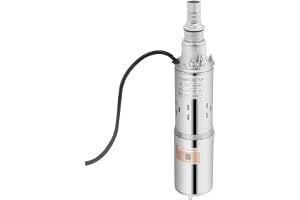 Hadwigger dränkbar vattenpump i rostfritt stål Djupvattenpump,Dränkbar Vattenpump,Dränkbar Pump Max prestanda: 25 l/min,max T