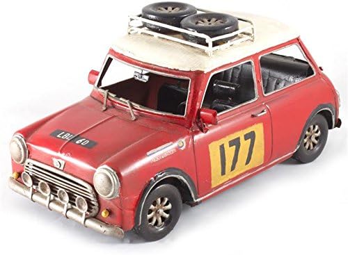 BX HANDICRAFTS Austin Mini Car Model Metal – Multi-Coloured