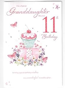 granddaughter 11th birthday card