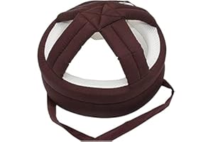 BDXZJ Sicherheitshelm Atmungsaktiv Anti-Fall-Kopfschutzhelm Verstellbare Schutzkappe Anti-Fall-Kopfschutz Ohr Stoßstange Hut Nach für Kopfschutz