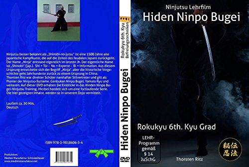 Preisvergleich Produktbild Ninjutsu Lehrfilm DVD 6th. Kyu Grad