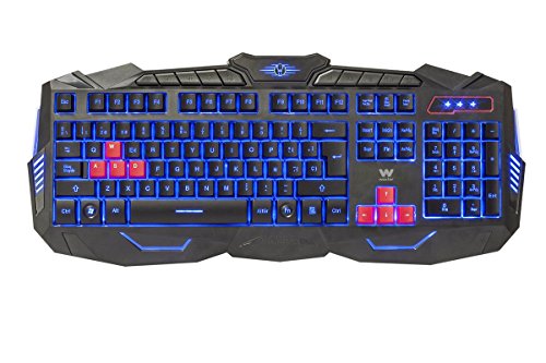 Stinger FX 80 K - Teclado para Gaming retroiluminado  autom  tico  teclado espa  ol  conexi  n cable  color Negro