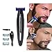Produktbild Z@SS Elektrorasierer für Männer,Hair Cleaning Rasierer-Trimmer und wasserdichtes Smart Razor, Haarentferner für Augenbrauen-Bart Gesichts- und Körperhaar für Männer