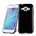 Produktbild Samsung Galaxy J1 ACE Silikonhülle in SCHWARZ von Cadorabo - Ultra Dünn Slim Design TPU Schutzhülle – Handyhülle Bumper Back Case Cover in SCHWARZ