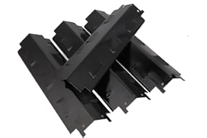 GriHero 37 cm, copertura bruciatore a gas, ricambio per Landmann, Outback, Enders, Uniflame, Barbecook, Tarrington House, piastra riscaldante in acciaio in porcellana, accessorio per barbecue a gas,