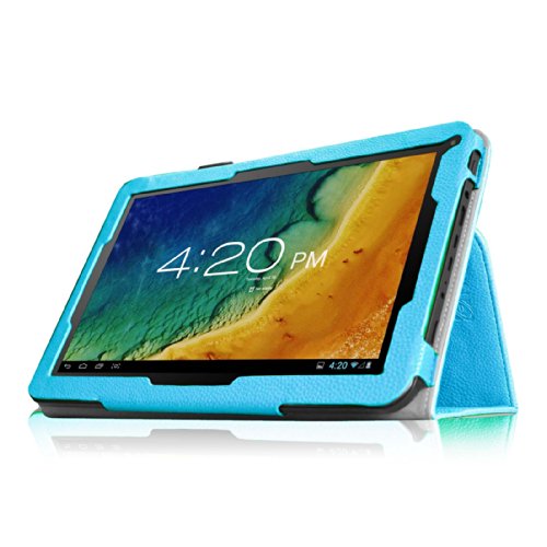 Fintie Folio Hülle Case Schutzhülle Tasche für 10.1″ Android Tablet-PC Inklusive. iRULU eXpro X1s (10,1 Zoll), iRULU eXpro X1Plus, iRULU eXpro 1Plus, Alldaymall Tablet 10 Zoll A10, Arespark 10.1 Zoll, JYJ 10″ Zoll, AcePad SuperPad XT2 10″ Zoll, Tabexpress (10 Zoll), Polatab Elite Q10.1″, iStyle 2014 New 10.1″ Zoll, COMAG Android WIFI WTDR1018 (10,1 Zoll), NINETEC Platinum 10″ Zoll neues Model 2014 – Blau - 7