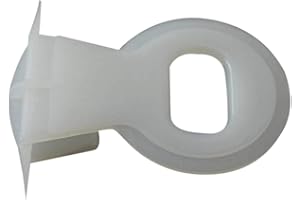 ESC Auto Parts EWR5010 Lot de 2 clips en plastique compatibles avec Renault Espace 4 2002 2014 Renault Laguna