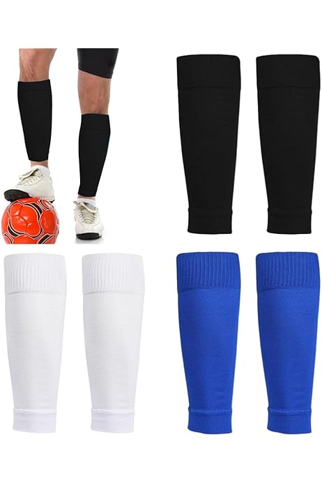 Calze Calcio Tube XNIVUIS - 2 Paia, Taglia Unica, Nylon Elastico, Per Sport E Allenamento - Foto 5
