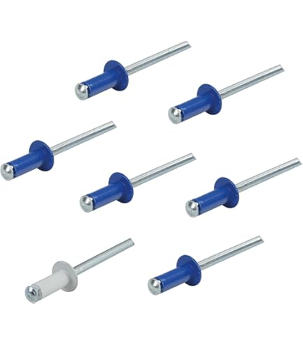 Kit 4 Bottoni Per Targa Moto - 2 Blu E 2 Bianco | Portatarga Per Scooter E Quad - Foto 8