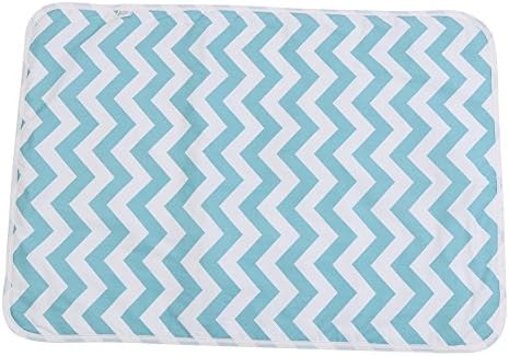 Baby Crib Mattress Pad Infant Waterproof Cotton Urine Mat Cover Diapering Sheet Protector Reusable Incontinence Bed Pads Washable Underpads for Baby Bedding Nursery Sleep Safety Sleep Comfort