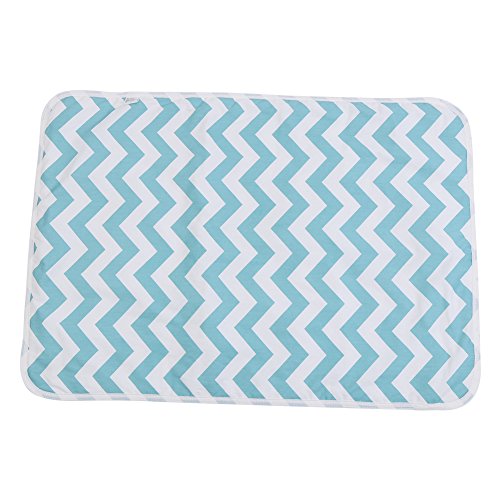 Baby Crib Mattress Pad Infant Waterproof Cotton Urine Mat Cover Diapering Sheet Protector Reusable Incontinence Bed Pads Washable Underpads for Baby Bedding Nursery Sleep Safety Sleep Comfort