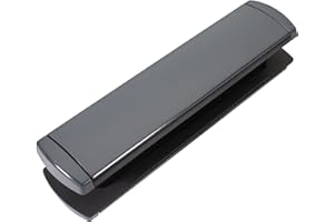 TRULY PVC SUPPLIES Buzón para puerta de 30,5 cm, madera de UPVC, con muelles, resistente, 40-80, color gris antracita