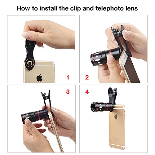 Apexel Objetivo universal 4 en 1 para tel fonos m viles teleobjetivo ojo de pez lente gran angular y macro con minitr pode para iPhone 7 6 6s y Samsung HTC tableta y la mayor a de los tel fonos Android reviews Apexel Objetivo universal 4 en 1 para tel fonos m viles teleobjetivo ojo de pez lente gran angular y macro con minitr pode para iPhone 7 6 6s y Samsung HTC tableta y la mayor a de los tel fonos Android