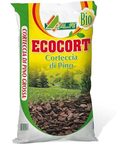 Corteccia Di Pino Per Orchidee - Pacciamatura Naturale 10 Litri Pezzatura Fine 10-25mm - Foto 3