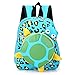 Produktbild Kinder Rucksack, 12-Zoll 3D Cartoon Cute Little Turtle Kindergarten Rucksack, Jungen Mädchen Urlaub im Freien Reise Daypack Leichte Kinder Schultasche,Green
