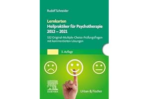 Lernkarten Heilpraktiker für Psychotherapie: 532 Original-Multiple-Choice-Prüfungsfragen mit kommentierten Lösungen