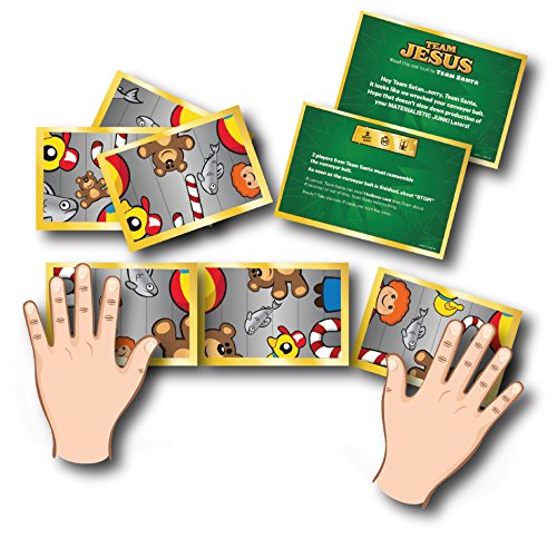 Santa VS Jesus - The Epic Christmas Party Card Game for Families, Friends, Adults, Large Groups and board game enthusiasts.