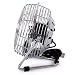 Produktbild QIN Tischventilatoren Metall-Windmaschine Reise-Ventilator Neigungswinkel Verstellbar 360° Turbo-Ventilator Retro-Stil Ventilator Kraftvoller und Geräuscharmer,15 * 14Cm