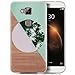 Produktbild Saxonia Schutzhülle Huawei G8 / GX8 Hülle Silikon Case Schutzhülle Ultra Slim Back Cover mit Motiv Abstrakt