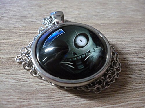 Collier cabochon Sans - Undertale